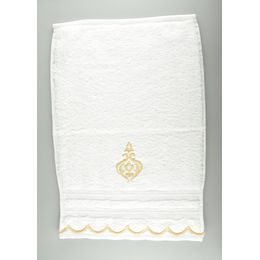 Toalha Lavabo Ana Roig Arabesco Frances Ouro