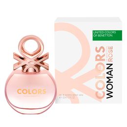 Benetton Colors Rose Woman Eau de Toilette Feminino