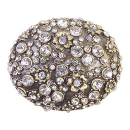 Caixa Porta Joias Oval Manu Fisch Home Dourado