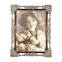 Porta Retrato em Metal Manu Fisch Home Dourado Grande