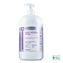 Óleo Vegetal Natural Base para Massagem WNF Esthetic Spa