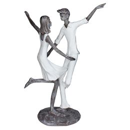 Escultura Home Collection Casal Dançando 33 cm
