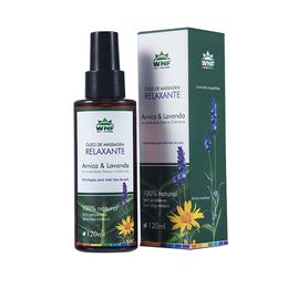 Óleo de Massagem Relaxante Wnf Arnica e Lavanda