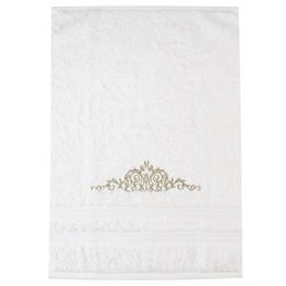 Toalha Lavabo AnaSuil Arabesco Metalizado Fendi