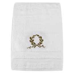 Toalha Lavabo AnaSuil  Coroa Grega Em Fendi