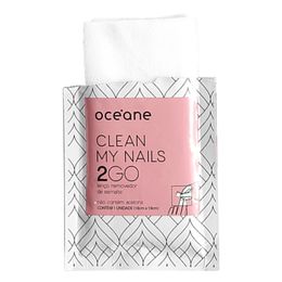 Lenços Removedores de Esmalte Océane Clean My Nails 2GO