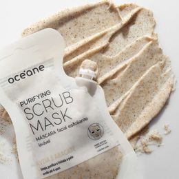 Máscara Facial Esfoliante Océane Purifyng Scrub Mask