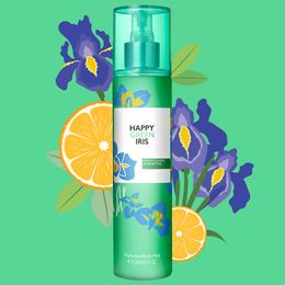 Body Mist Benetton Happy Green Iris Feminino