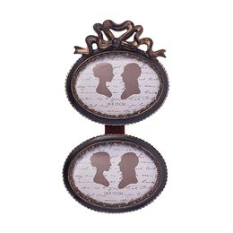 Conjunto Porta Retratos de Parede Manu Fisch Home Oval