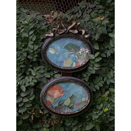 Conjunto Porta Retratos de Parede Manu Fisch Home Oval