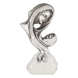 Estátua Nossa Senhora Manu Fisch Home Prata e Pedrarias