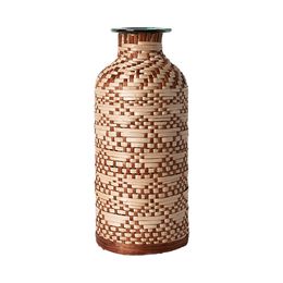 Vaso de Mesa em Palha Manu Fisch Home