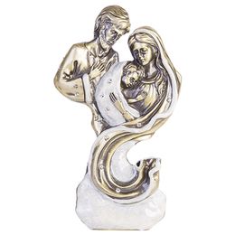 Escultura Sagrada Família Manu Fisch Home Dourado
