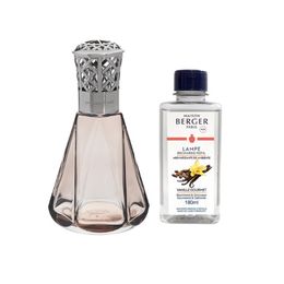 Kit Perfume Ambiente Lampe Berger Pyramide Rose Antique